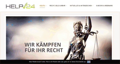 Desktop Screenshot of help24.de